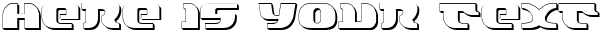 Your preview of Lord of the Sith Shadow font