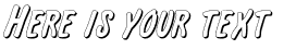 Your preview of International Super Hero Out font