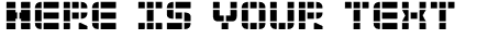Your preview of 2 Tech font