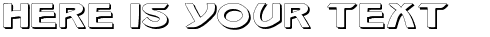 Your preview of Machiavelli Shadow font