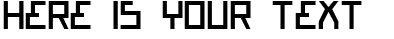 Your preview of Bionic Type font