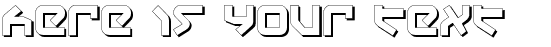 Your preview of Yahren Shadow font