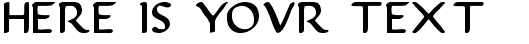 Your preview of Justinian font