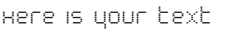 Your preview of Byte Police font