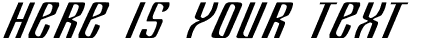 Your preview of Department font