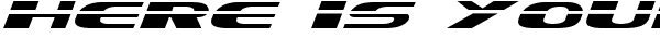 Your preview of Excelerate font