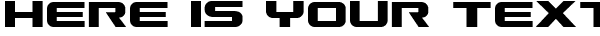 Your preview of Gunship font