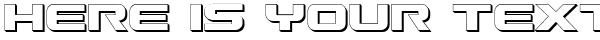 Your preview of GunshipShadow font