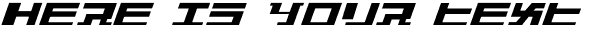 Your preview of War Machine font