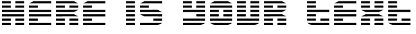 Your preview of Enduro font