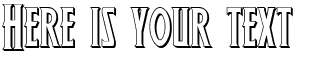 Your preview of Wolf's Bane Shadow font