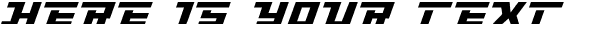 Your preview of Intrepid font