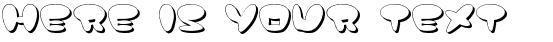 Your preview of Jackson Shadow font