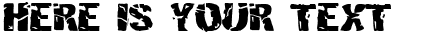 Your preview of Hulkbusters font