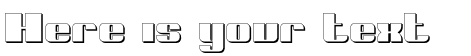 Your preview of Nolo Contendre Shadow font
