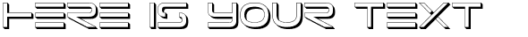 Your preview of Tele-Marines Shadow font