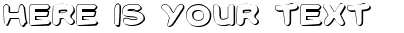 Your preview of Toon Town Industrial Shadow font