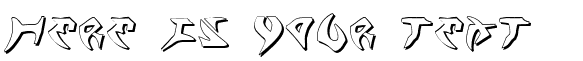 Your preview of Kahless Shadow font