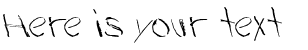 Your preview of Travesty font
