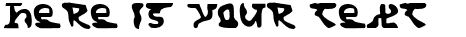 Your preview of Homeworld Translator font