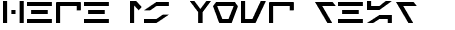 Your preview of Imperial Code font