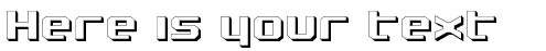 Your preview of Realpolitik Shadow font