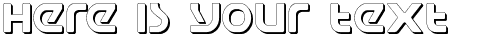 Your preview of Universal Jack Shadow font