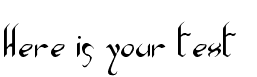 Your preview of Xaphan font