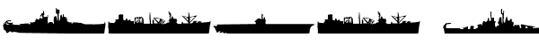 Your preview of US Navy font