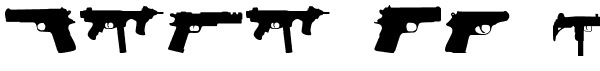 Your preview of 2nd Amendment font
