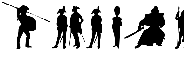 Your preview of Time Warriors font