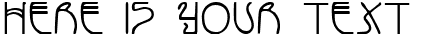 Your preview of Coyote Deco font