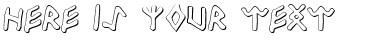 Your preview of Odinson Outline font