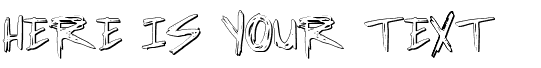 Your preview of Incubus Shadow font