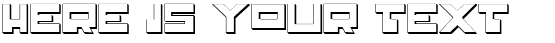 Your preview of Trajia Shadow font