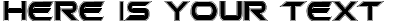 Your preview of Promethean College font