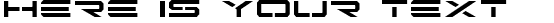 Your preview of Free Agent font