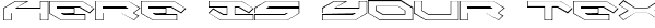 Your preview of Taskforce Outline font