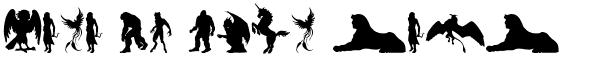 Your preview of Imaginary Forces font