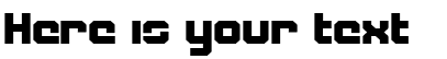 Your preview of Weaponeer font