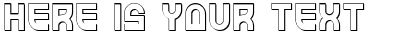 Your preview of Trek Trooper 3D font
