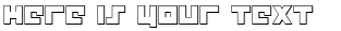 Your preview of Flight Corps 3D font