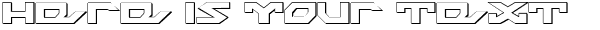 Your preview of Nightrunner Shadow font