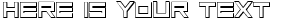 Your preview of Low Gun Screen Bold 3D font
