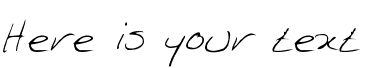 Your preview of Kathleen font
