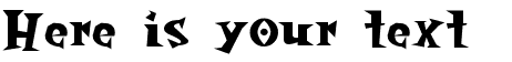 Your preview of Spooky Magic font