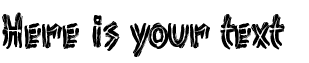 Your preview of Punk font