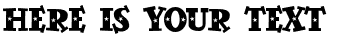Your preview of Space Out font