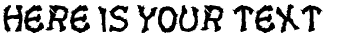 Your preview of Voodoo Dolls Letters font