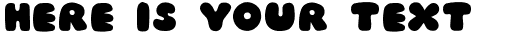 Your preview of JI Chubby Caps font